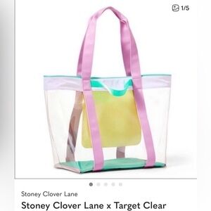Stoney Clover Lane x Target Clear Tote Bag